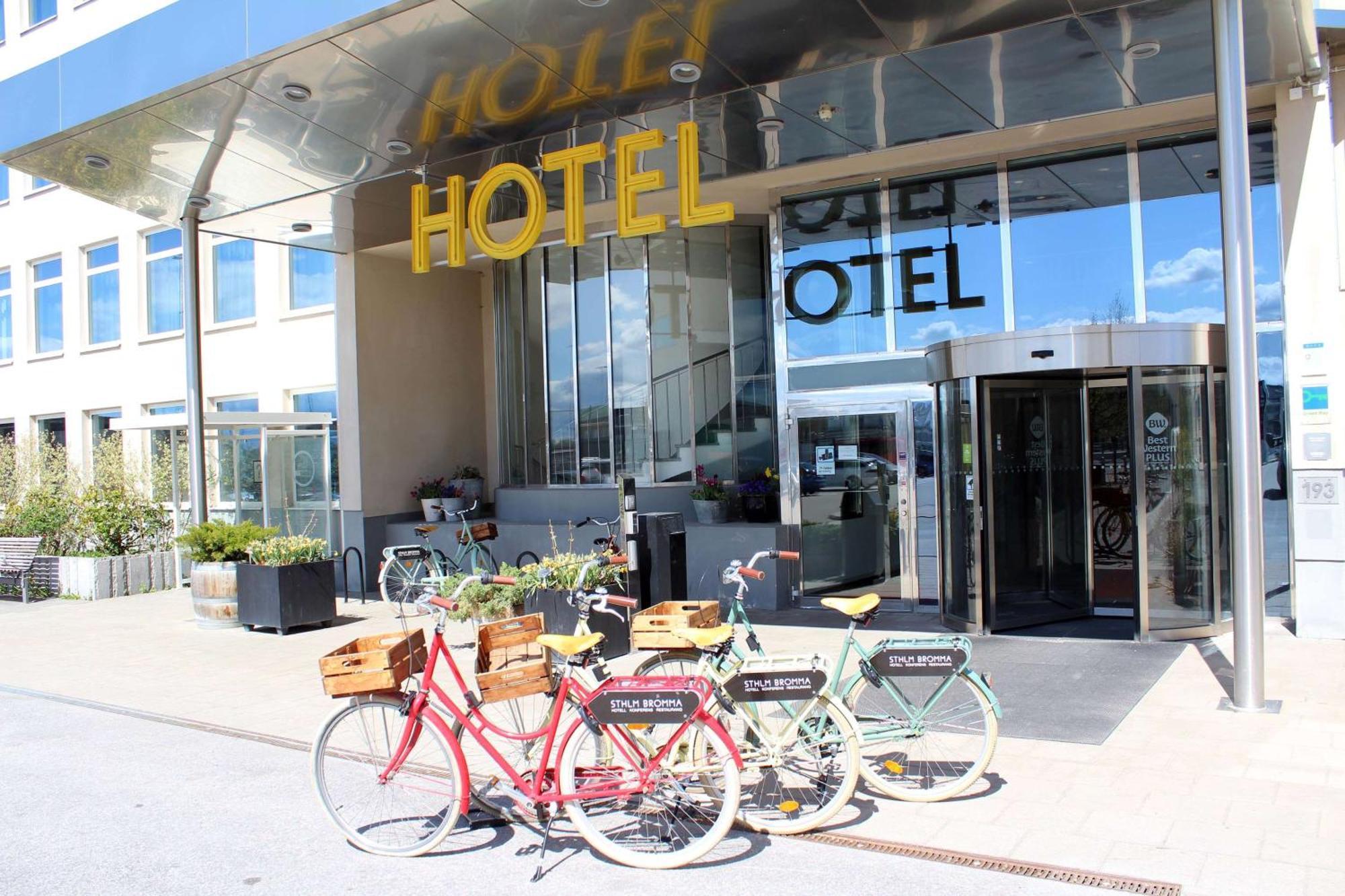 เบสต์ เวสเทิร์น พลัส เอสทีเอชแอลเอ็ม บรอมมา Hotel สต็อกโฮล์ม ภายนอก รูปภาพ